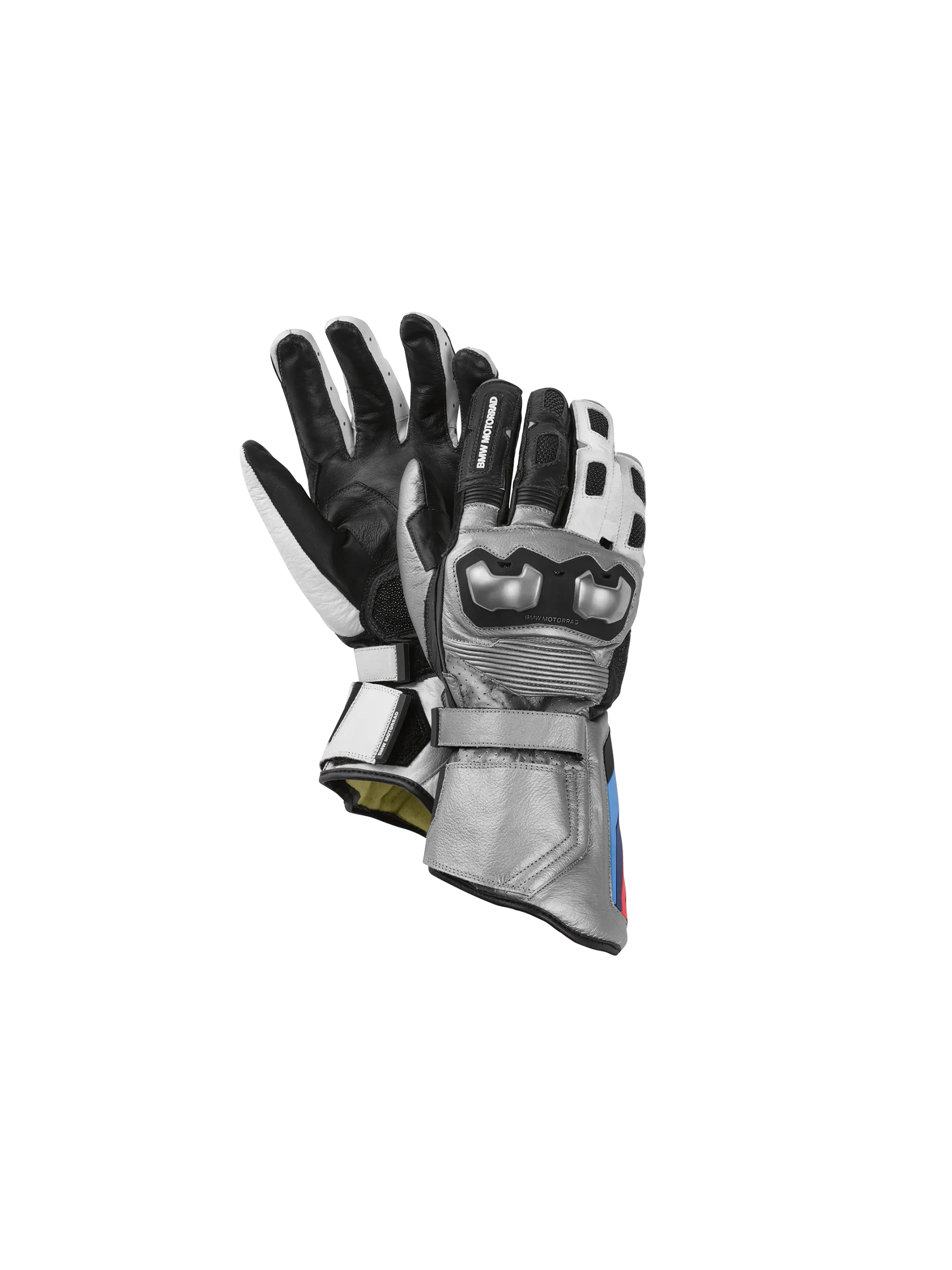 Gants Moto BMW M ProRace Comp Argent