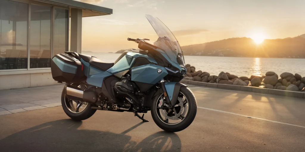 Nouvelle BMW R 1300 RT 2025 vue de face