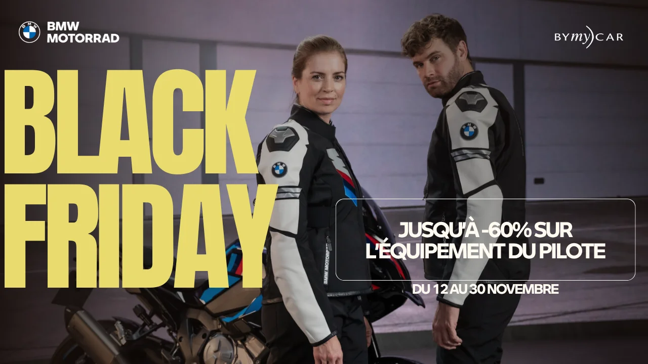 You are currently viewing Black Friday BMW Motorrad 2025 : des offres exclusives jusqu&rsquo;à -60% chez BM-Motoroad