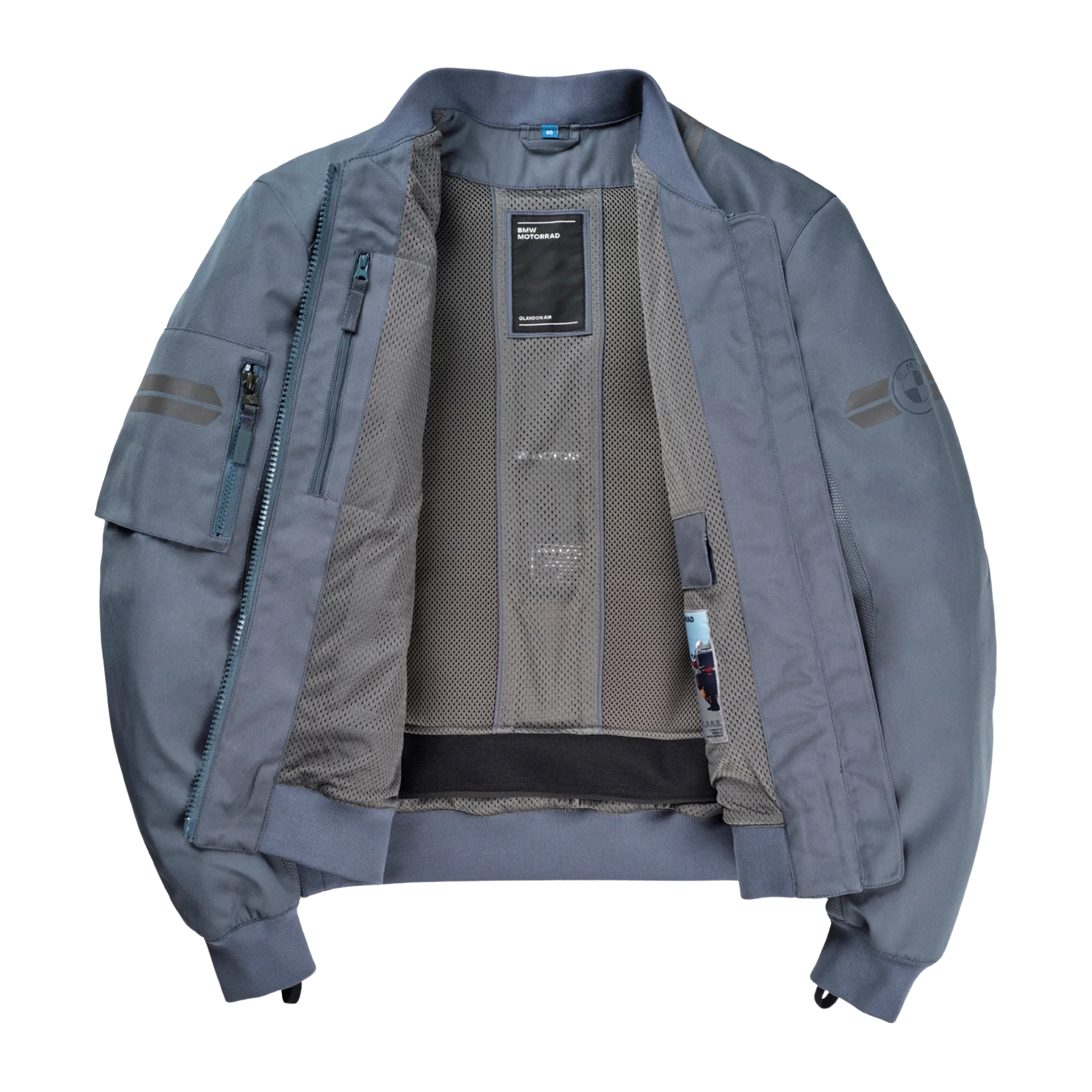 Blouson Moto BMW Glandon AIR 2026 - Homme Gris