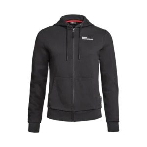 Sweat à capuche zippé BMW Make Life a Ride 2026 – Femme Noir