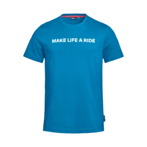 T-Shirt BMW Make Life a Ride 2026 – Homme Bleu