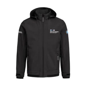 Blouson Softshell BMW Motorsport 2026 – Unisexe Noir