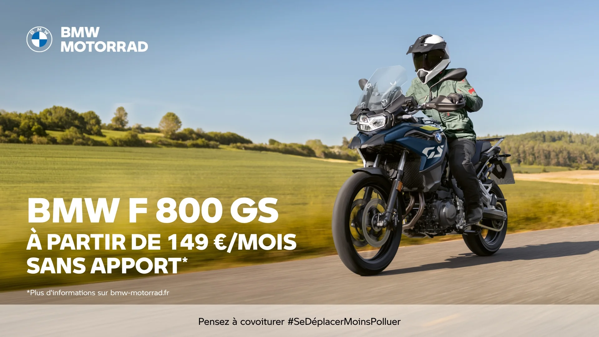 Offres commerciales BMW Motorrad 2026 T3 F800GS