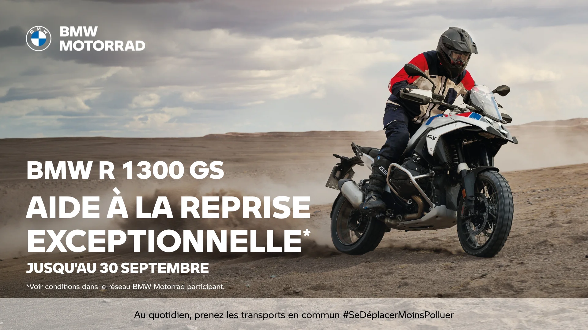 Offres commerciales BMW Motorrad 2026 T3 R1300 GS